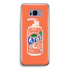 CaseCompany S(peach)less: Samsung Galaxy S8 Transparant Hoesje