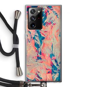 CaseCompany Alone: Samsung Galaxy Note 20 Ultra / Note 20 Ultra 5G Transparant Hoesje met koord