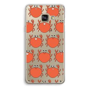 CaseCompany Krab: Samsung Galaxy A3 (2016) Transparant Hoesje