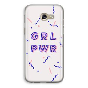 CaseCompany GRL PWR: Samsung Galaxy A5 (2017) Transparant Hoesje