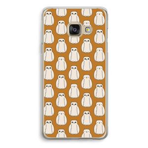 CaseCompany Uilen: Samsung Galaxy A3 (2016) Transparant Hoesje