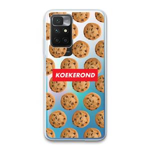 CaseCompany Koekerond: Xiaomi Redmi 10 Transparant Hoesje