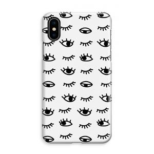 CaseCompany Eye pattern #2: iPhone XS Max Volledig Geprint Hoesje