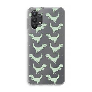 CaseCompany Dinos: Samsung Galaxy A32 5G Transparant Hoesje