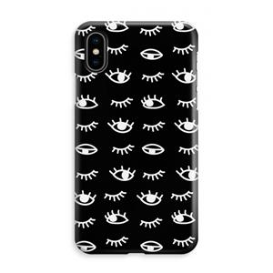 CaseCompany Eye pattern #3: iPhone XS Max Volledig Geprint Hoesje