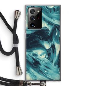 CaseCompany Dreaming About Whales: Samsung Galaxy Note 20 Ultra / Note 20 Ultra 5G Transparant Hoesje met koord