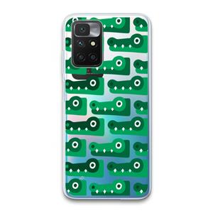 CaseCompany Crocs: Xiaomi Redmi 10 Transparant Hoesje