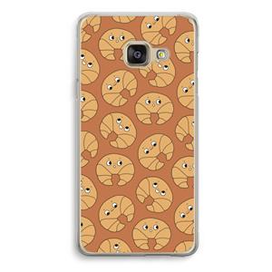 CaseCompany Croissant: Samsung Galaxy A3 (2016) Transparant Hoesje