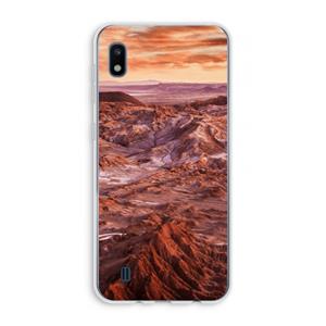 CaseCompany Mars: Samsung Galaxy A10 Transparant Hoesje