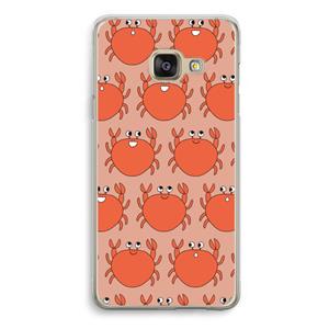 CaseCompany Krab: Samsung Galaxy A3 (2016) Transparant Hoesje