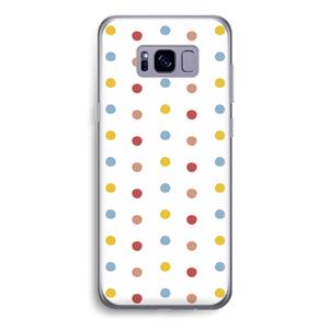 CaseCompany Bollen: Samsung Galaxy S8 Transparant Hoesje