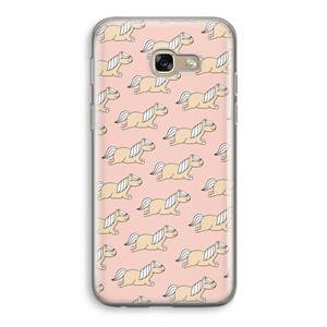 CaseCompany Ponys: Samsung Galaxy A5 (2017) Transparant Hoesje