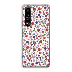 CaseCompany Planets Space: Sony Xperia 1 III Transparant Hoesje