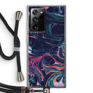 CaseCompany Light Years Beyond: Samsung Galaxy Note 20 Ultra / Note 20 Ultra 5G Transparant Hoesje met koord