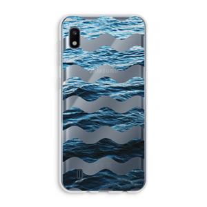 CaseCompany Oceaan: Samsung Galaxy A10 Transparant Hoesje