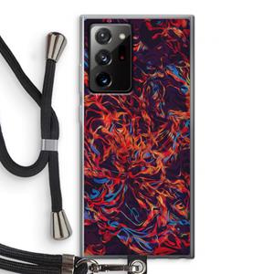 CaseCompany Lucifer: Samsung Galaxy Note 20 Ultra / Note 20 Ultra 5G Transparant Hoesje met koord