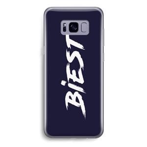 CaseCompany Biest: Samsung Galaxy S8 Transparant Hoesje