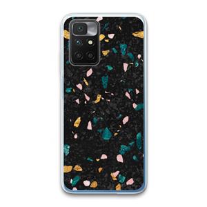 CaseCompany Terrazzo N°10: Xiaomi Redmi 10 Transparant Hoesje