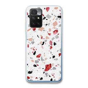 CaseCompany Terrazzo N°12: Xiaomi Redmi 10 Transparant Hoesje