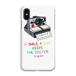 CaseCompany Smile: iPhone XS Max Volledig Geprint Hoesje