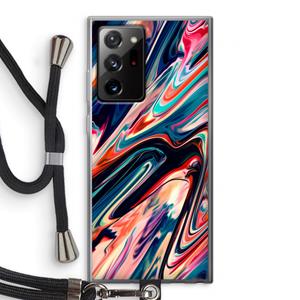 CaseCompany Quantum Being: Samsung Galaxy Note 20 Ultra / Note 20 Ultra 5G Transparant Hoesje met koord