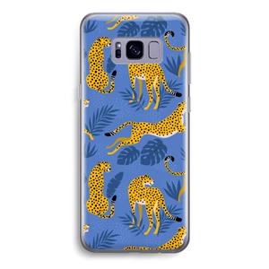 CaseCompany Luipaard: Samsung Galaxy S8 Transparant Hoesje