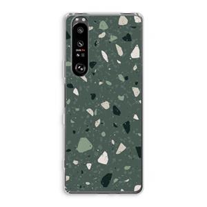 CaseCompany Terrazzo N°19: Sony Xperia 1 III Transparant Hoesje