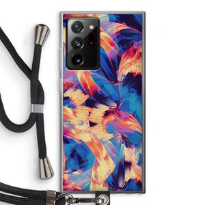 CaseCompany Tuesday Night: Samsung Galaxy Note 20 Ultra / Note 20 Ultra 5G Transparant Hoesje met koord