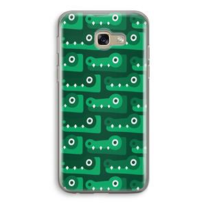 CaseCompany Crocs: Samsung Galaxy A5 (2017) Transparant Hoesje