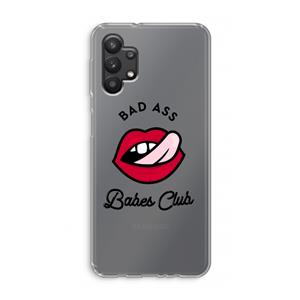 CaseCompany Badass Babes Club: Samsung Galaxy A32 5G Transparant Hoesje