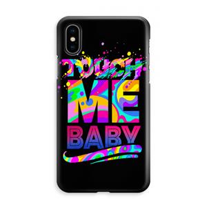 CaseCompany Touch Me: iPhone XS Max Volledig Geprint Hoesje