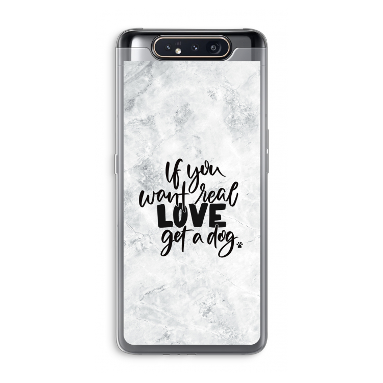 CaseCompany Partner in crime: Samsung Galaxy A80 Transparant Hoesje