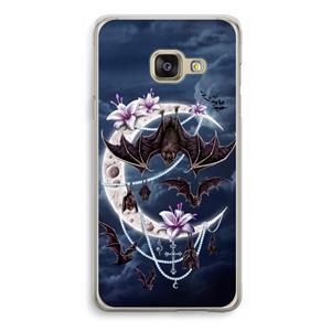 CaseCompany Vleermuizen Maan: Samsung Galaxy A3 (2016) Transparant Hoesje