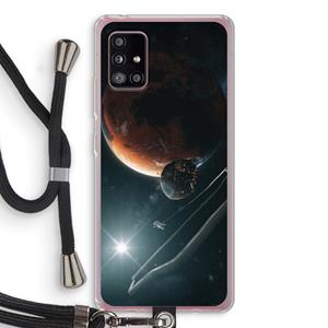 CaseCompany Mars Renaissance: Samsung Galaxy A51 5G Transparant Hoesje met koord