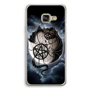 CaseCompany Volle maan: Samsung Galaxy A3 (2016) Transparant Hoesje
