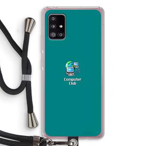 CaseCompany Win98: Samsung Galaxy A51 5G Transparant Hoesje met koord