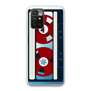 CaseCompany Here's your tape: Xiaomi Redmi 10 Transparant Hoesje