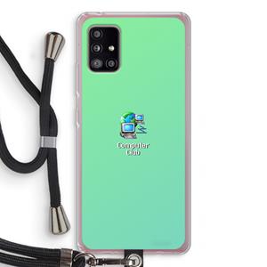 CaseCompany Win98: Samsung Galaxy A51 5G Transparant Hoesje met koord