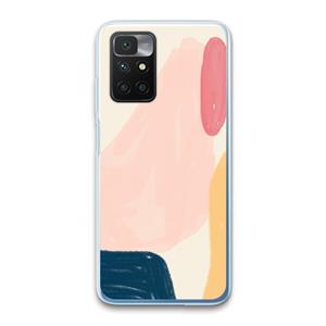 CaseCompany Saturday Flow: Xiaomi Redmi 10 Transparant Hoesje