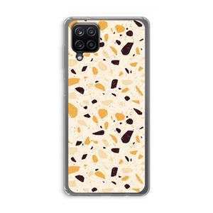 CaseCompany Terrazzo N°13: Samsung Galaxy A12 Transparant Hoesje