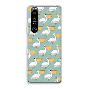 CaseCompany Pelican: Sony Xperia 1 III Transparant Hoesje
