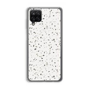 CaseCompany Terrazzo N°14: Samsung Galaxy A12 Transparant Hoesje