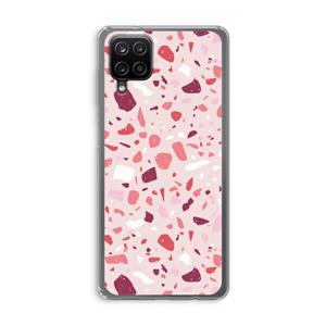 CaseCompany Terrazzo N°15: Samsung Galaxy A12 Transparant Hoesje