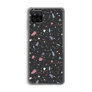 CaseCompany Terrazzo N°16: Samsung Galaxy A12 Transparant Hoesje