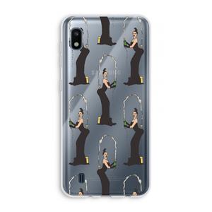 CaseCompany Pop Some Kim: Samsung Galaxy A10 Transparant Hoesje