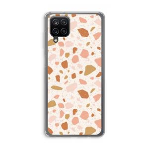 CaseCompany Terrazzo N°18: Samsung Galaxy A12 Transparant Hoesje
