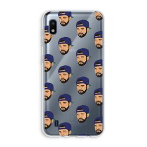 CaseCompany Drake Away: Samsung Galaxy A10 Transparant Hoesje