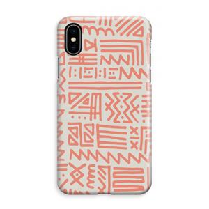 CaseCompany Marrakech Pink: iPhone XS Max Volledig Geprint Hoesje