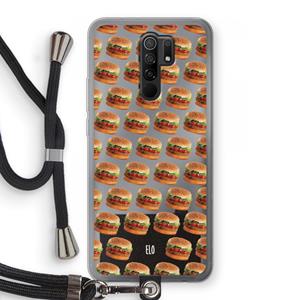 CaseCompany Giants: Xiaomi Redmi 9 Transparant Hoesje met koord