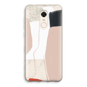 CaseCompany Lava: Xiaomi Redmi 5 Transparant Hoesje